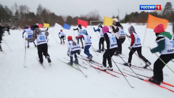 «Лыжня Дружбы» в костромском Парфеньеве собрала более 200 спортсменов-любителей