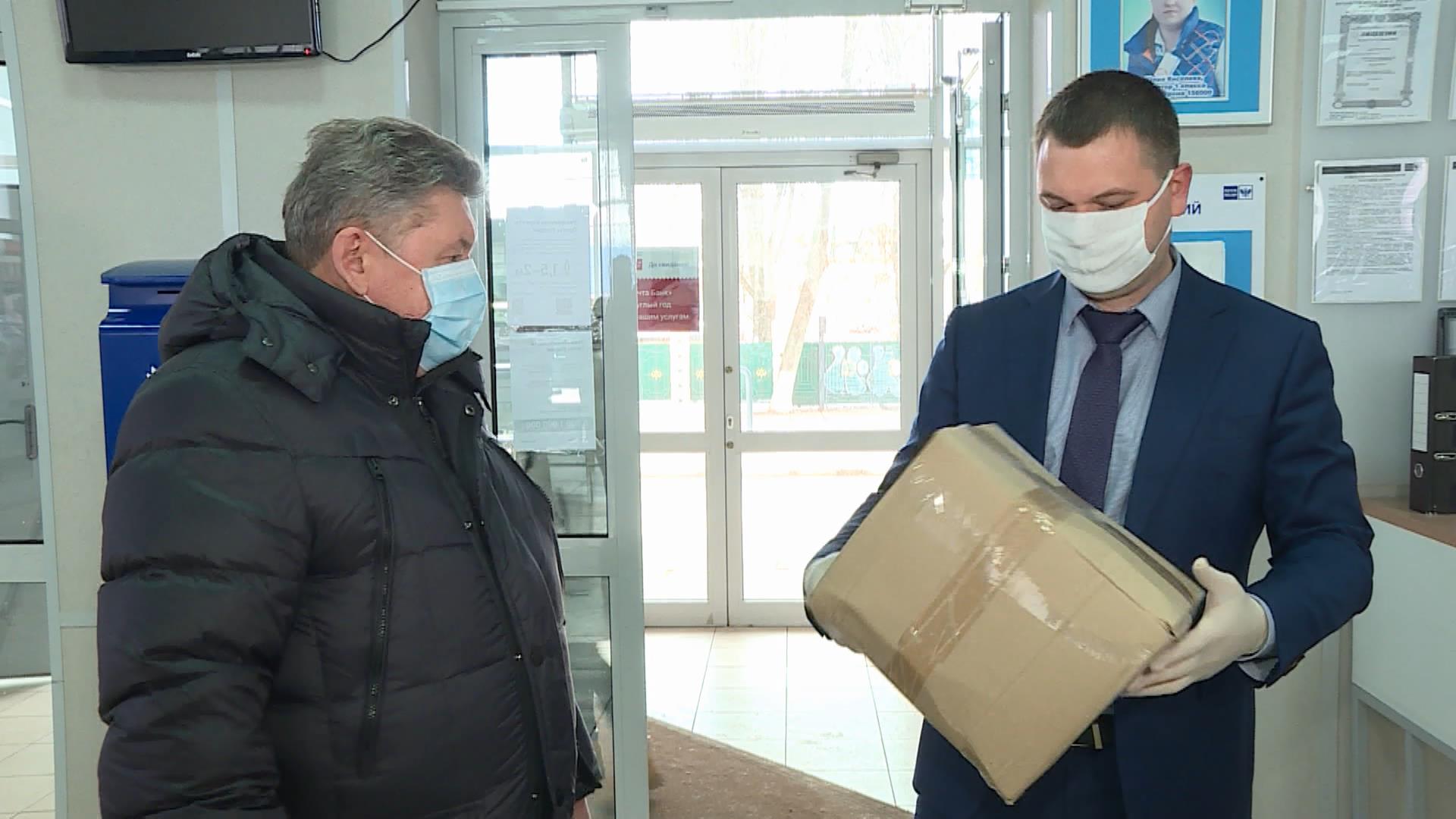 В Кострому поступила тысяча одноразовых масок из Москвы