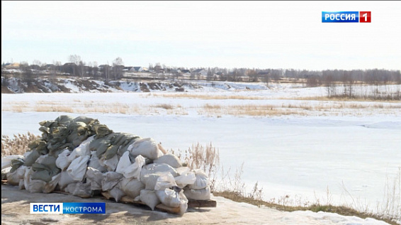 На коммунальных объектах Минобороны в Костромской области начались противопаводковые мероприятия