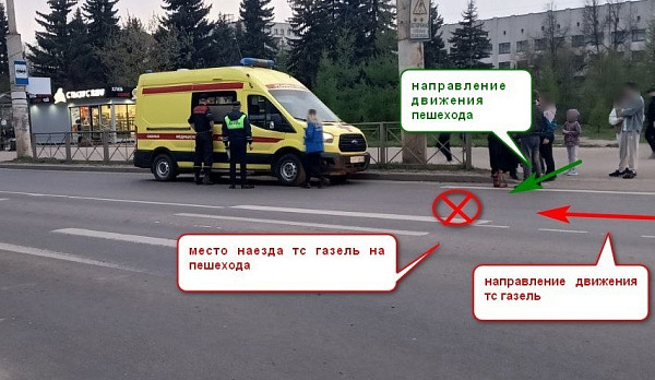 Девочка-подросток попала под колеса «Газели» в Костроме